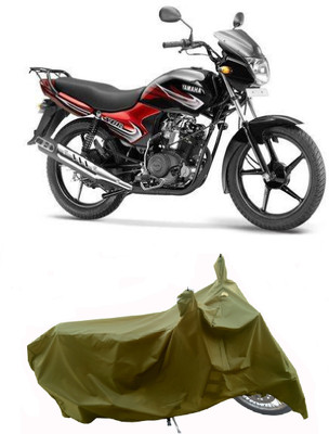 Wegather Two Wheeler Cover for Yamaha(YBR 110, Green)