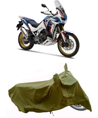 Wegather Two Wheeler Cover for Honda(CRF1000L Africa Twin, Green)