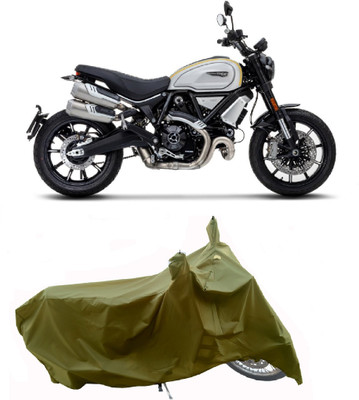 Wegather Two Wheeler Cover for Ducati(Scrambler 1100, Green)