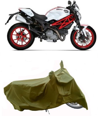 Wegather Two Wheeler Cover for Ducati(Monster 796 S2R, Green)