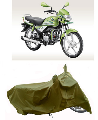 Wegather Two Wheeler Cover for Hero(HF Deluxe Eco, Green)