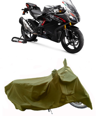 Wegather Two Wheeler Cover for TVS(Apache RTR 310, Green)