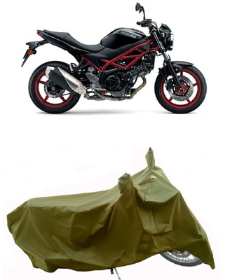 Wegather Two Wheeler Cover for Suzuki(SV650 BS6, Green)