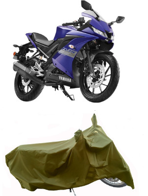 Wegather Two Wheeler Cover for Yamaha(YZF R15 S, Green)