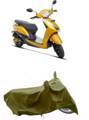 Wegather Two Wheeler Cover for Ampere(Magnus Pro, Green)