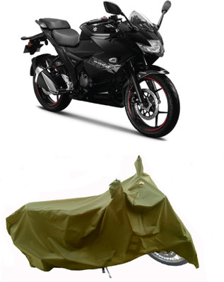 Wegather Two Wheeler Cover for Suzuki(Gixxer SF 150, Green)