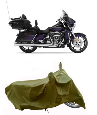 Wegather Two Wheeler Cover for Harley Davidson(CVO Limited, Green)