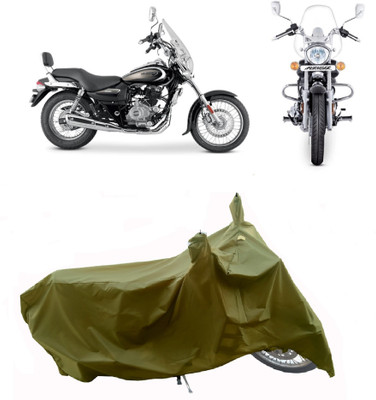 Wegather Two Wheeler Cover for Bajaj(Cruiser BS6, Green)