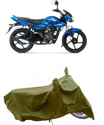 Wegather Two Wheeler Cover for Bajaj(XCD 125cc, Green)