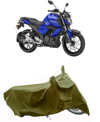 Wegather Two Wheeler Cover for Yamaha(FZ FI BS6, Green)