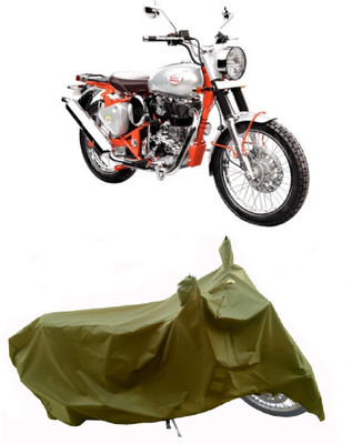 Wegather Two Wheeler Cover for Royal Enfield(Bullet Trials 350, Green)