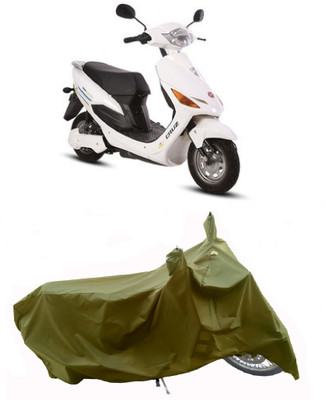 Wegather Two Wheeler Cover for Hero Electric(Electric Cruz BS6, Green)