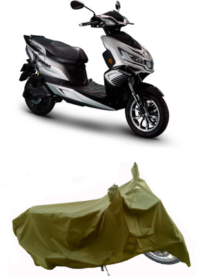 Wegather Two Wheeler Cover for Okinawa(i-Praise, Green)