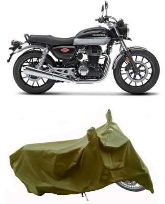 Wegather Two Wheeler Cover for Honda(Hness CB350, Green)