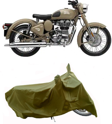 Wegather Two Wheeler Cover for Royal Enfield(Classic 500, Green)
