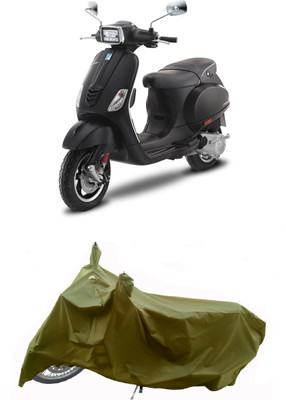Wegather Two Wheeler Cover for Piaggio(Vespa SXL 125, Green)