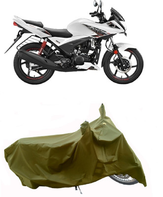 Wegather Two Wheeler Cover for Hero(Ignitor, Green)