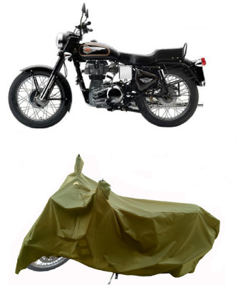 Wegather Two Wheeler Cover for Royal Enfield(Standard 350, Green)