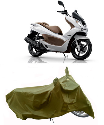 Wegather Two Wheeler Cover for Honda(PCX 125, Green)