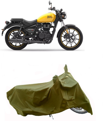 Wegather Two Wheeler Cover for Royal Enfield(Meteor BS6, Green)