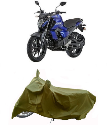 Wegather Two Wheeler Cover for Yamaha(FZ-FI BS6, Green)