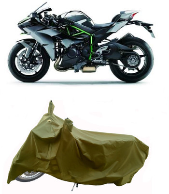 Wegather Two Wheeler Cover for Kawasaki(Ninja H2R, Green)