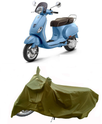Wegather Two Wheeler Cover for Vespa(Elegante 150 BS6, Green)