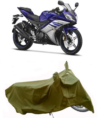 Wegather Two Wheeler Cover for Yamaha(YZF R15 Ver 2.0, Green)