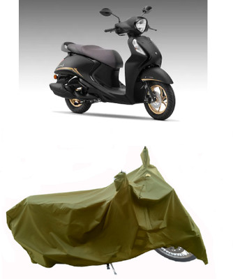 Wegather Two Wheeler Cover for Yamaha(Fascino 125 FI, Green)