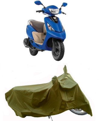 Wegather Two Wheeler Cover for TVS(Scooty Zest 110 BS6, Green)