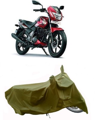 Wegather Two Wheeler Cover for TVS(Flame, Green)