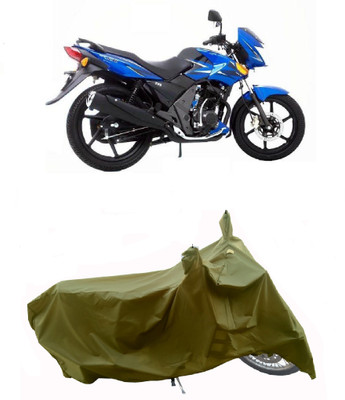 Wegather Two Wheeler Cover for TVS(Flame SR125, Green)