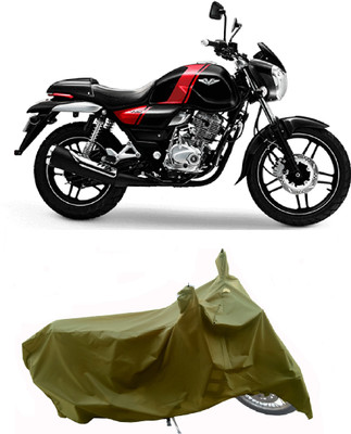 Wegather Two Wheeler Cover for Bajaj(V12, Green)