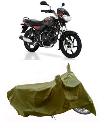 Wegather Two Wheeler Cover for Bajaj(Discover 125 DTS-i, Green)