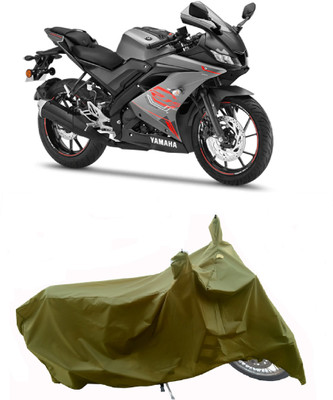 Wegather Two Wheeler Cover for Yamaha(YZF-R15 V3 BS6, Green)