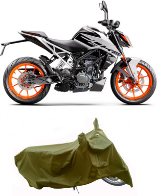 Wegather Two Wheeler Cover for KTM(200 Duke BS6, Green)
