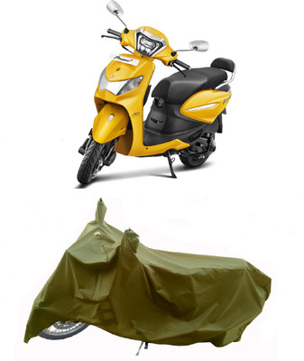 Wegather Two Wheeler Cover for Hero(Pleasure+ 110, Green)
