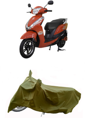 Wegather Two Wheeler Cover for Ampere(Magnus BS6, Green)