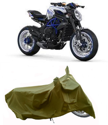 Wegather Two Wheeler Cover for MV Agusta(Dragster800 RR, Green)