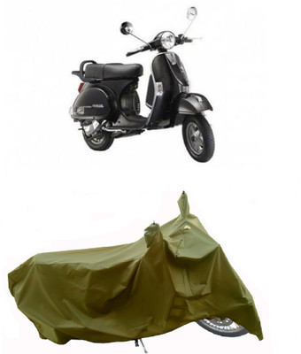 Wegather Two Wheeler Cover for LML(Star Euro, Green)