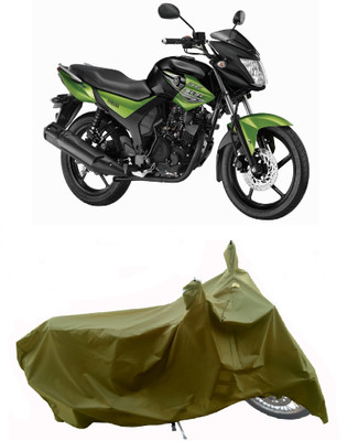Wegather Two Wheeler Cover for Yamaha(SZ RR V2.0 BS6, Green)