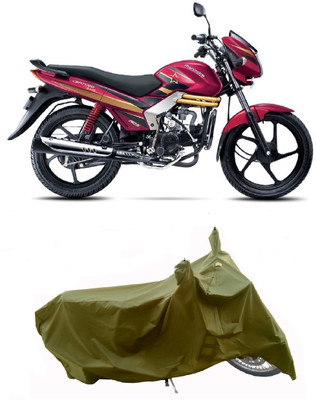 Wegather Two Wheeler Cover for Mahindra(Centuro Rockstar, Green)
