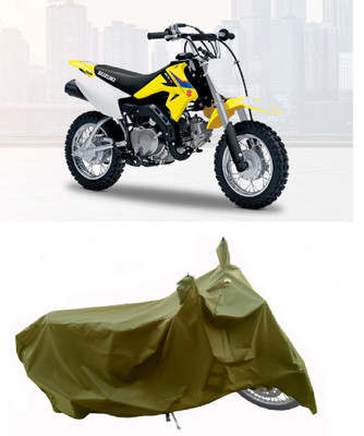 Wegather Two Wheeler Cover for Suzuki(DR-Z50 BS6, Green)