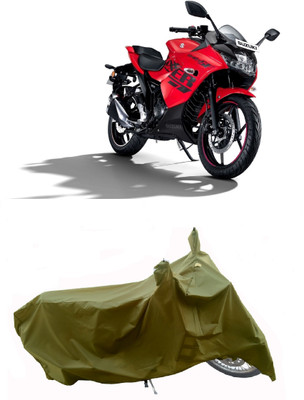 Wegather Two Wheeler Cover for Suzuki(Gixxer SF, Green)