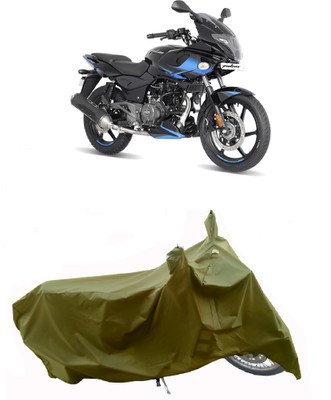Wegather Two Wheeler Cover for Bajaj(Pulsar 220 BS6, Green)