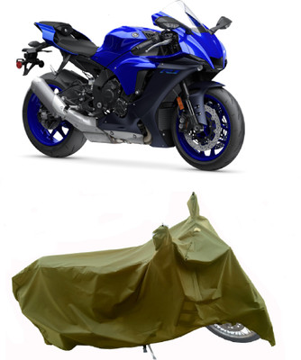 Wegather Two Wheeler Cover for Yamaha(YZF-R1, Green)