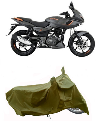 Wegather Two Wheeler Cover for Bajaj(Pulsar 180F BS6, Green)