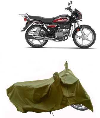 Wegather Two Wheeler Cover for Hero(MotoCorp Super Splendor, Green)