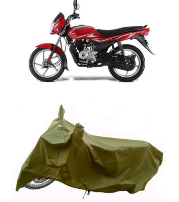 Wegather Two Wheeler Cover for Bajaj(Platina 100 BS6, Green)
