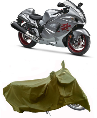 Wegather Two Wheeler Cover for Suzuki(GSX R1300 Hayabusa, Green)